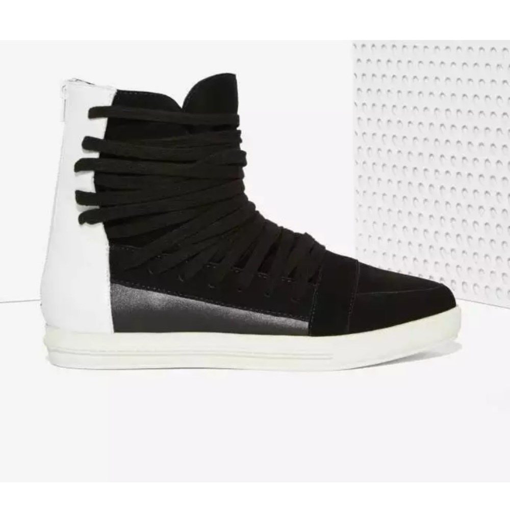 Jeffrey Campbell Enora Suede Sneaker